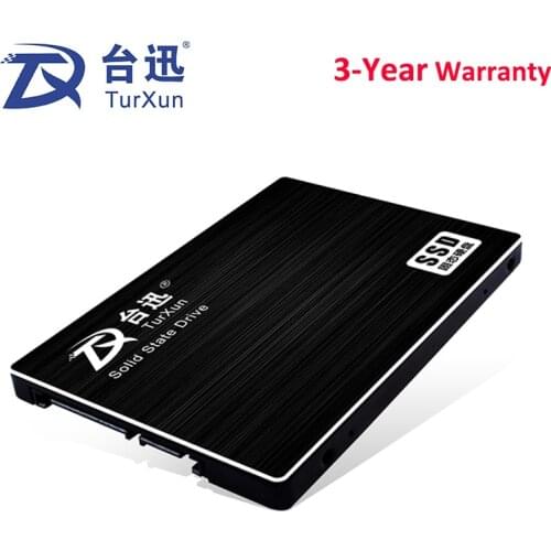 TurXun SATA3 SSD 128GB 256GB 64GB 120GB 240GB 480GB 512GB 1TB Hdd 2.5" Internal Solid State Drive Hard Disk for Laptop&Desktop