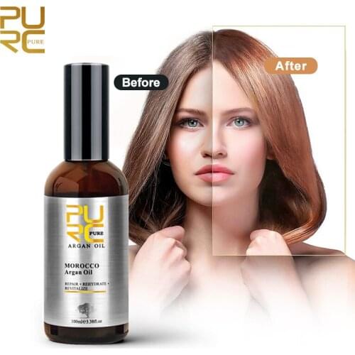 100ml Moroccan Argan Oil Hair Care Essential Oil Moisturizing Nourishing and Repairing Dry Frizz Woman Body Care Essential Oil