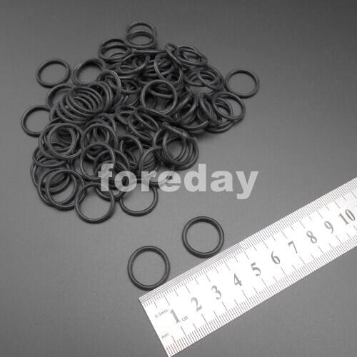 10000PCS 2MMX19MM Silicone Rubber Band Drive Round belt Pulley Model DIY Toys 2MM X 19MM Transmission Belts Black *FD178X10000
