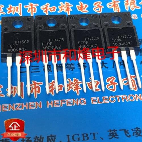 10PCS FCPF400N80Z TO-220F