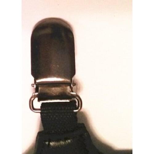 2pcs 6 Colors Sexy Double Clip Thick Thin Women Men Sock Garter Suspender Costume Cosplay Accessories