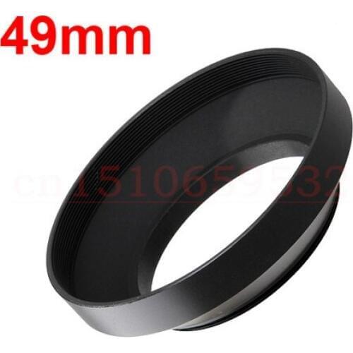 49mm Wide Angle Wide-angle Lens Hood 49mm Standard Lens Hood for S0ny Can0n Nik0n49mm Lens