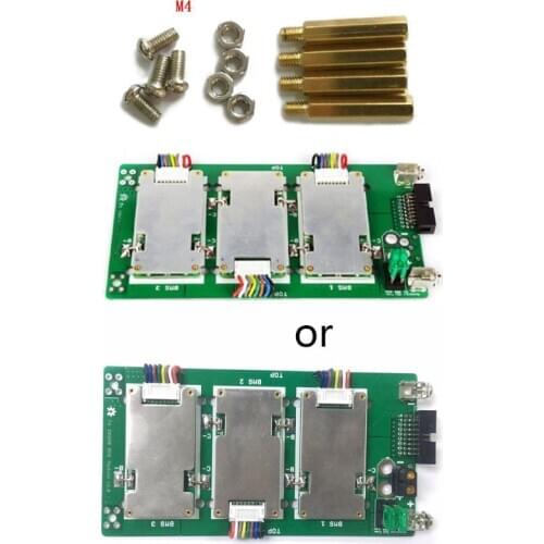 7S Power Wall Balancer PCB 18650 Battery Holder Case 20/40/60A Protection Board 203B