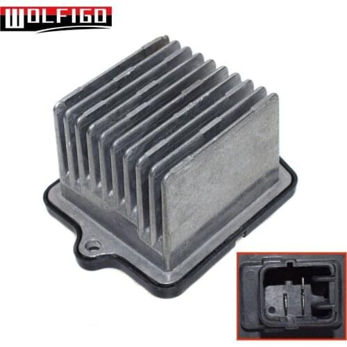 WOLFIGO Blower Motor Resistor Regulator For Mitsubishi Lancer Outlander RVR 2.0 2.4 3.0L 7802A006 4P1685 RU691 HVAC BMR14 New
