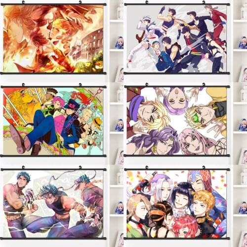 Anime Diamond Painting JOJOs Bizarre Adventure Diamond Mosaic Cross Stitch Kits Embroidery Full Square Drill Home Decoration