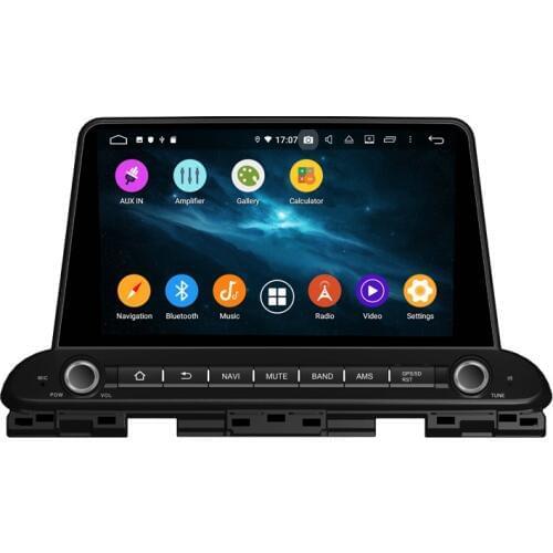 9" 1 Din Android 9.0 PX6 Car Multimedia Player 4+64GB For KIA Cerato Forte 2018-2019 Car Audio 6 Core Stereo Car Radio DSP GPS