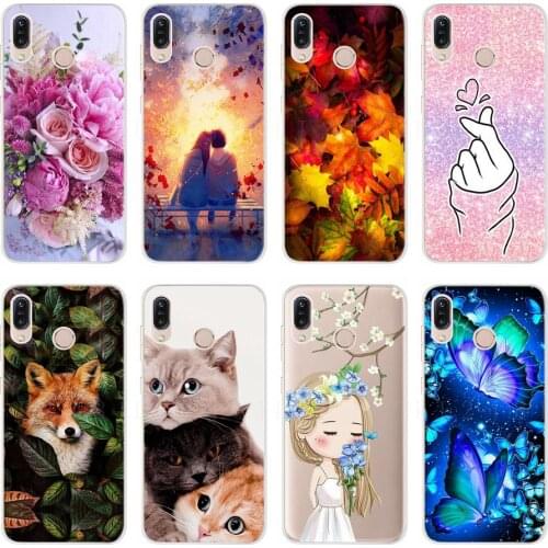 For Asus Zenfone Max M1 ZB555KL Case X00PD Soft Slim Fundas Phone Cases Cute Painted Cover For Asus ZB555KL ZB 555 KL X00PD Case