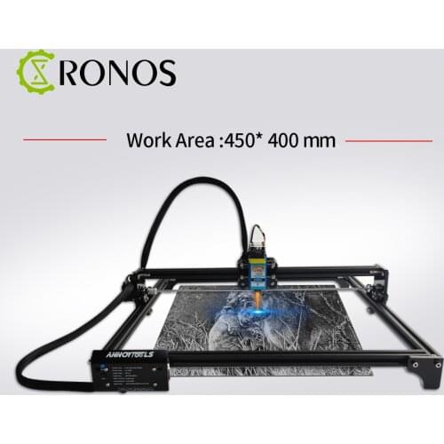 Laser Cutting Machine With 32-Bit Motherboard 7w/15w/20w Laser Printer CNC Router Laser Engraver For Metal Tool