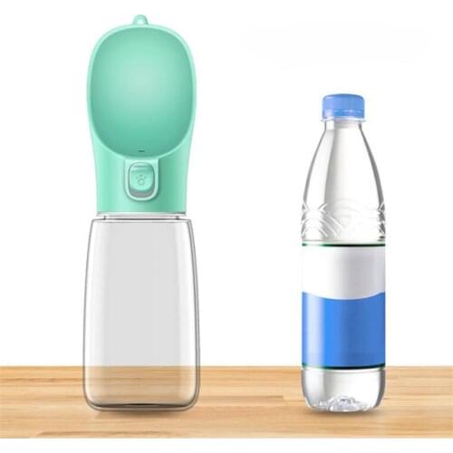 350/550ML Portable Pet Dog Water Bottle Small Medium Leakproof Kettle For Outdoor Dogs And Cats Drinking Bowl Pet Supplies