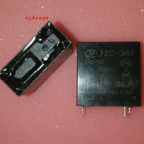 Relay HF36F-012-HS replaces JZC-36F-12V 10A