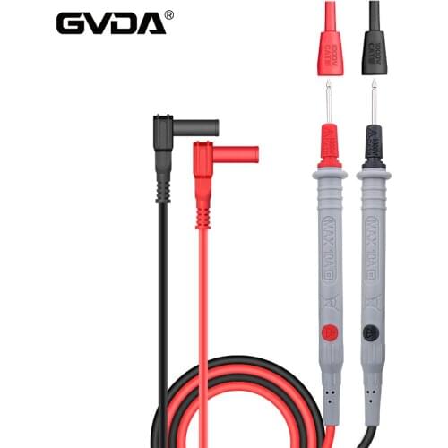 Probe Test Leads Pin for Digital Multimeter Needle Tip Multi Meter Tester Lead Probe Wire Cable 10A 1000V Needles Test Leads