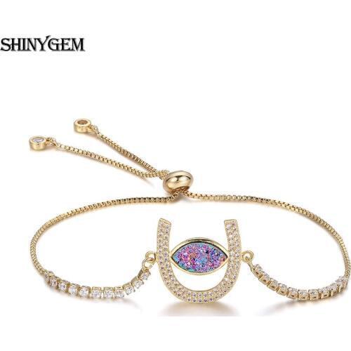 SHINYGEM Bracelets With Pendants