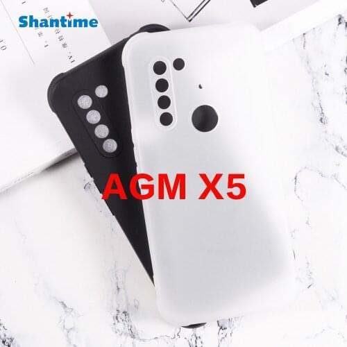 For AGM X5 Gel Pudding Silicone Phone Protective Back Shell For AGM X5 Soft TPU Case