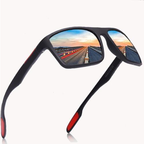 Black Polarized Sunglasses Men Driving/Sports Sunglasses Oval Polarized Shades For Men/Women UV400 EyeWear Male Female