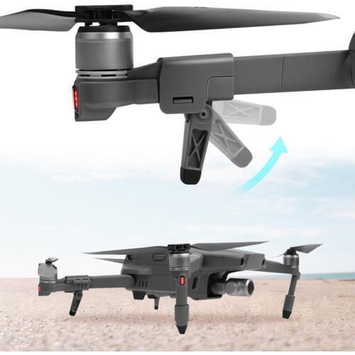 SUNNYLIFE 4PCS Foldable Leg Extension Extended Landing Gear Support Feet Protector for DJI Mavic 2 Pro Zoom Drone Accessories