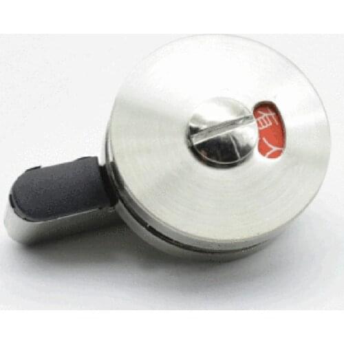 Indicator Bolt Vacant Engaged Bathroom Privacy WC Toilet Door Lock Satin Nickel For Public Toilet Restroom And Bathroom
