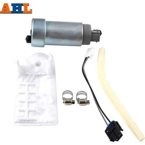 AHL Motorcycle Engine Gasoline Fuel Pump For Harley Dyna 2004-2015 Fatboy Fat Boy 2004-2015 Heritage Softail Blackline XG750