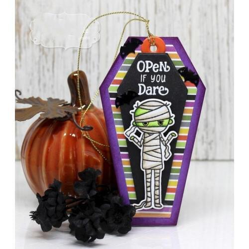 YPP CRAFT 2019 New Halloween Coffin Metal Cutting Dies Stencils for DIY Scrapbooking Decorative Embossing DIY Paper Cards