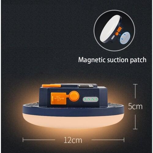 3 Modes Camping Lamp USB Charging Outdoor Working Light 20W/30W Hook Torch Flashlight IP65 Waterproof Magnet Emergency Lantern