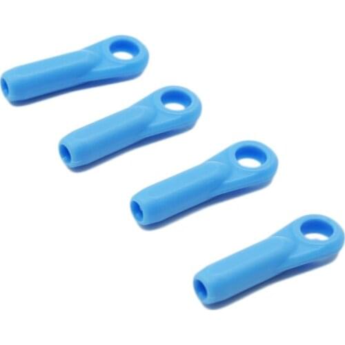 4pcs Diy Radio Helicopter Model Remote Control 3D 550 600 Heli Accessories Spare Parts Rotor Head Pull Rod M2.5 Ball Head Buckle