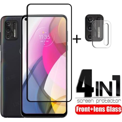 4-in-1 For Motorola Moto G Stylus 2021 Glass For Moto G Stylus 2021 Full Film Screen Protector For Moto G Stylus 2021 Lens Glass