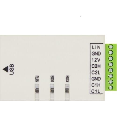 USB to LIN CAN K bus analyzer CAN Bootloader / IAP dedicated adapter Open source