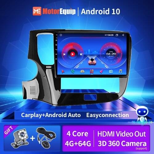Car Radio For Mitsubishi Outlander 3 2020+ Navigation GPS Auto Carplay WIFI Multimedia Player Stereo Single 1 Din Touch Screen