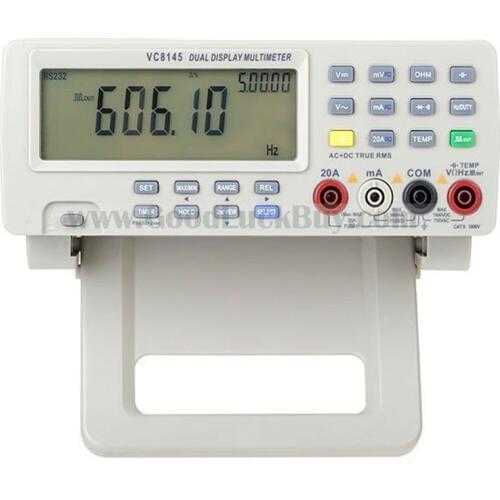 VICI VC8145 Digital Bench Top DMM Multimeter Temperature Meter Tester PC Analog 80,000 counts Analog Bar Graph w/ 23 segments