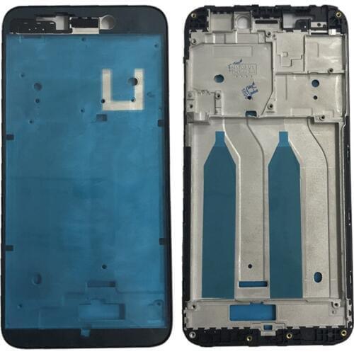 For Xiaomi Redmi 5A Mobile Phone Front Housing LCD Frame Bezel Plate Replacement Parts Black/White