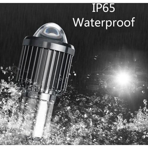 H4 LED Moto H6 BA20D LED Motorcycle Headlight Bulbs CSP Lens White Fog Lights Waterproof Motorcycle Accessories 1 PC