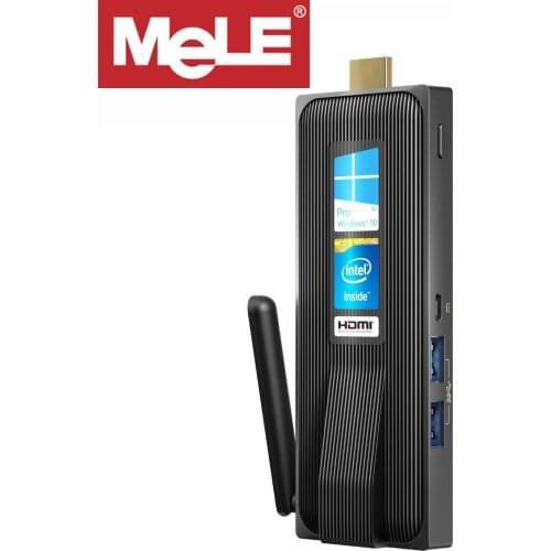 MeLE Mini PC Intel Celeron J4125 Quad Core 8GB 128GB WiFi Bluetooth 4.2 0 4K 60Hz Fanless Windows 10 Pro Small Gaming Computer
