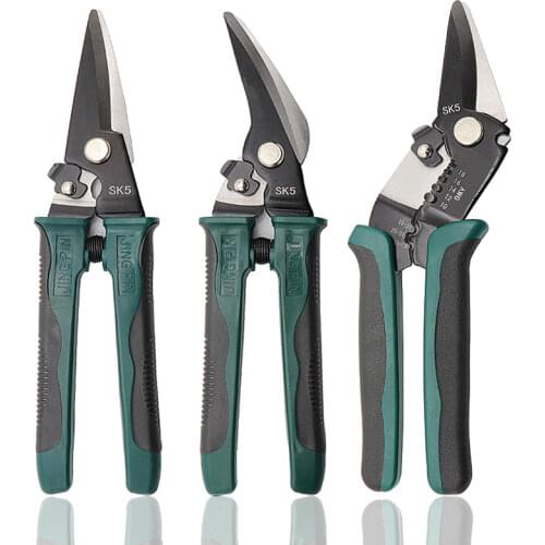Pliers Metal Sheet Cutting Scissor Stainless Steel Shears Iron Scissors Multi-Purpose Household Tool Industrial Industry Work