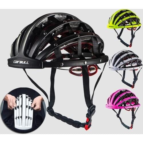 MTB Mountain Road Bike Folding Bicycle Helmet Portable Urban Leisure Riding Caps Helmets Comfortable Ultralight