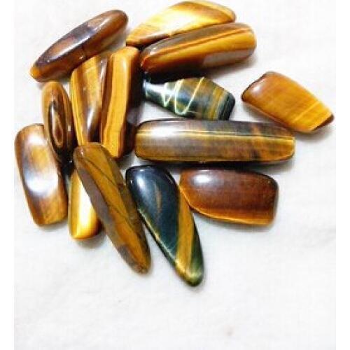Top natural Yellow Tiger eye nunatak cat-eye ore decoration crystal pendant