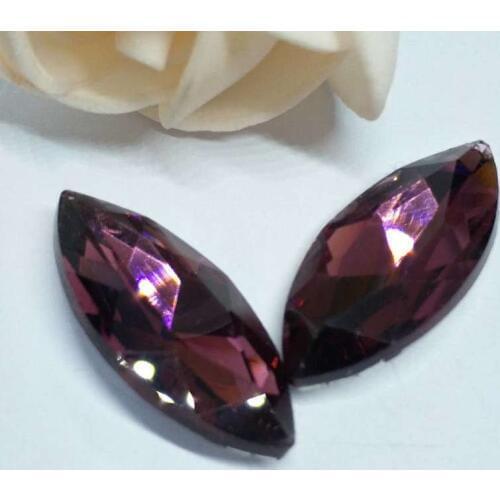 Wine red Horse eye pointback Crystal Glass Sewing Rhinestones DIY woman jeans woman and Wedding Dresses Multiple models