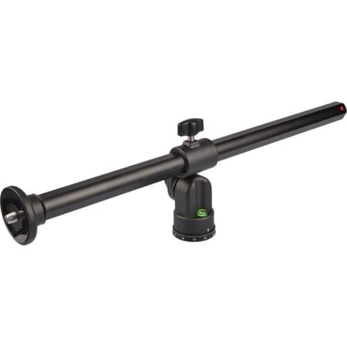 360 Degree Rotatable Multi-Angle Aluminum Alloy Camera Tripod Center Column Arm with Locking System
