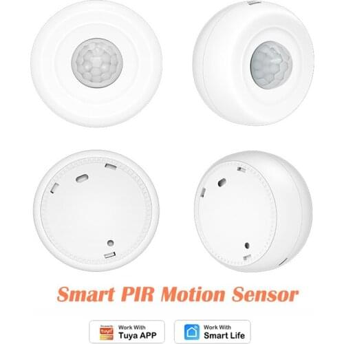 WiFi Smart PIR Motion Sensor Human Detector Body Movement Sensor Home Anti-theft Support Smart Life Tuya App Remote Control