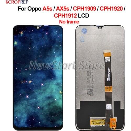 For OPPO A5s AX5s Pantalla LCD Display Touch Screen Digitizer Assembly For OPPO CPH1909 CPH1920 CPH1912 lcd Replacement Parts