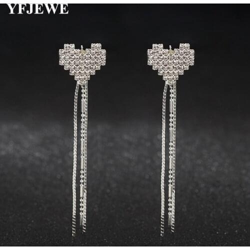 2018 New Temperament Long Tassel Drop Dangle Earrings for Women Fashion Elegant Statement Jewelry Brincos Gift E533