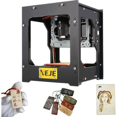 1Pcs Cnc Laser Engraving Machine NEJE 1000mW Automatic DIY Print Engraver Mini USB Engraving Machine Off-line Operation Choose