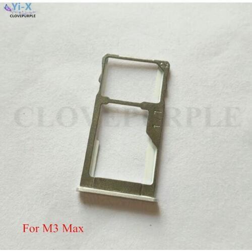 10PCS/Lot SIM Card Slot Holder Micro SD Card Slot Tray Socket Adapter for Meizu M3 Max / Meilan MAX
