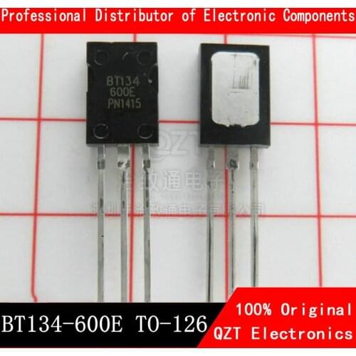 10PCS BT134-600E TO126 BT134-600 BT134 600E TO-126 New and Original IC Chipset