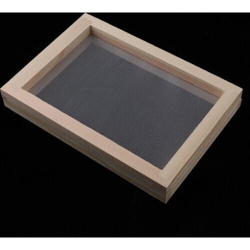 2 Pieces Papermaking Screen Frame And Deckle And Mold Kits Accessories for