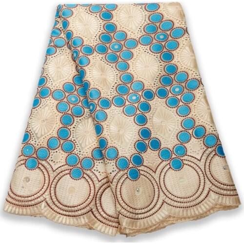 2019 New Design Swiss Cotton Lace African Lace French Fabric Laces Fabric With Stones High Quality Swiss Voile Lace A1468