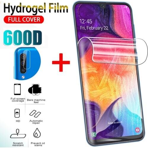 2in1 Hydrogel Film Screen Protector & Camare lens film for Samsung Galaxy A90 5G A80 A70 S A50 S A40 A30 s A20 S A20e A10 S A10e