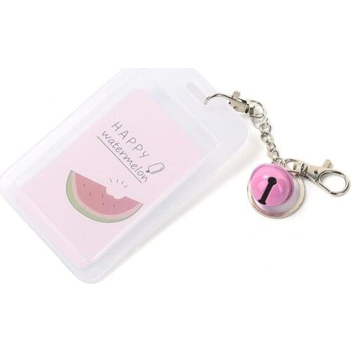 50PCS / LOT Bank Credit Card Holders Card Bus ID Holders Portable Cartoon Protection Card Bag Random Delivery
