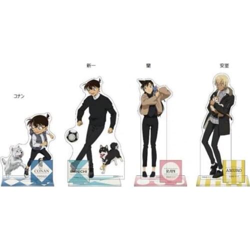 Anime Detective Conan Miyano Shiho Kaitou Kiddo Acrylic Figure Stand Display Model Plate Collection Table Decor Pet Series Gifts