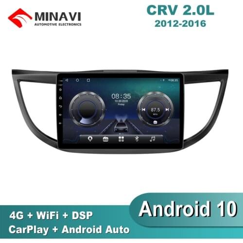 10'' Android 9.0 For Honda Crv 2012/2013/2014/2015/2016 Car Radio Multimedia GPS Navigation Navi Player Auto Stereo WIFI 2 din