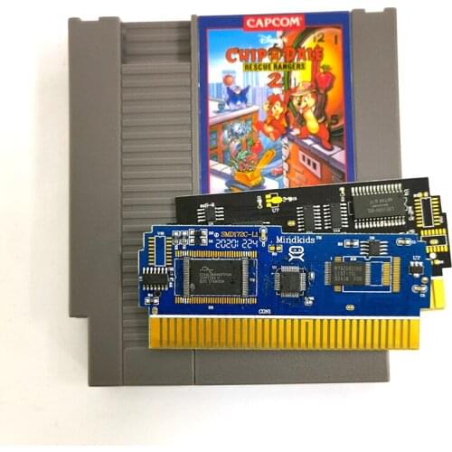 Chip Dale 2 Nes Card For 72 Pin 8 Bit Game Player