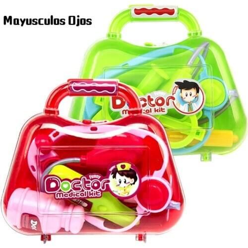 Childrens Play House Simulation Medicine Box Doctor Set Educational Toys Girl Gift